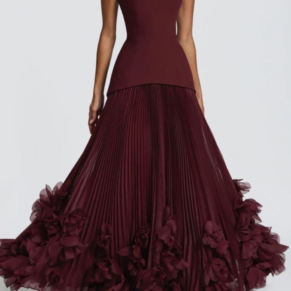 Babyboo Seraphina Gown - Cherry Lacquer -Never worn- Fit too small